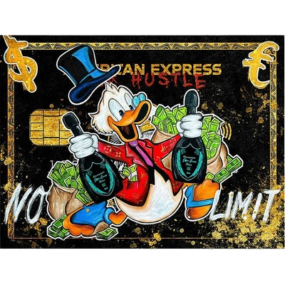 Decopanel Obraz na dřevě No Limit Express, 84 × 112 cm DP_LZ_1776_112X84_NF