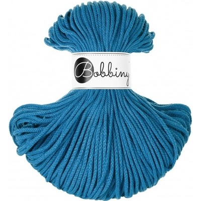 Bobbiny bavlněná šňůra JUNIOR 3mm Dopamine BLUE