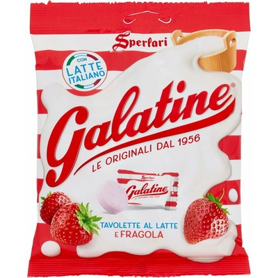 Sperlari cukríky mliečne príchuť jahoda 115 g