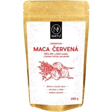 NATU Maca červená BIO prášek 200 g