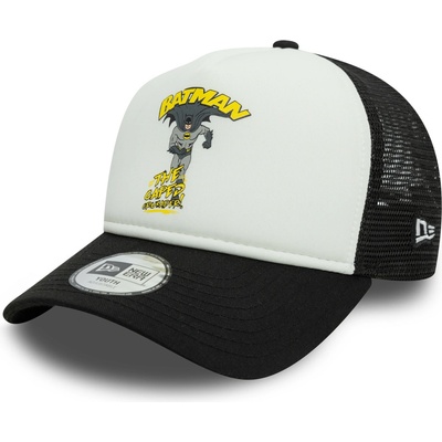 New Era 9FO AF DC Trucker Warner Bros Batman Youth čierna