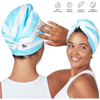 Dock&bay Dock & Bay: Тюрбан 63x26см - Tulum Blue (5060668832219)