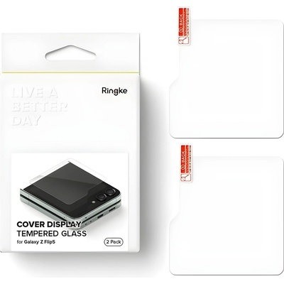 Ringke 2x Защитно стъкло Ringke за Samsung Galaxy Z Flip 5 - Прозрачно KP36394 (36394)