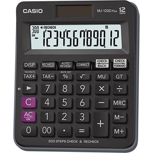 Casio Настолен калкулатор CASIO MJ-120D Plus 12 цифри 45011395 (45011395) Калкулатори
