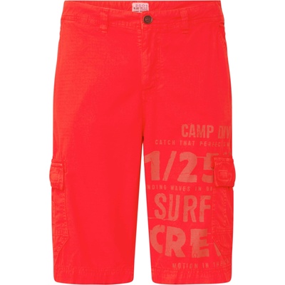 CAMP DAVID Карго панталон червено, размер l