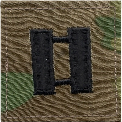 Nášivka hodnosti CAPTAIN O-3 velcro SCORPION OCP®