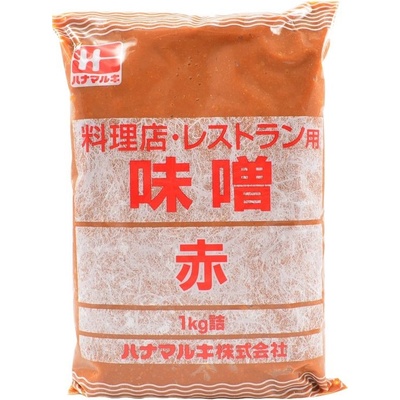 HANAMARUKI Miso pasta tmavá AKA červená 1 kg