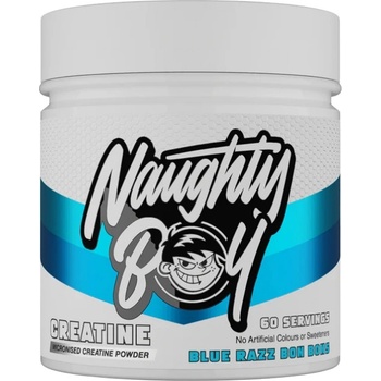 Naughty Boy Creatine Micronized Powder - Flavoured [300 грама] Blue Raz Bon Bonz