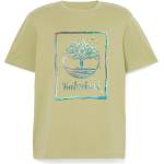 Timberland Мъжка тениска Timberland Water Stack Logo S/S Tee T-shirt - Sage (216-8627-0112)