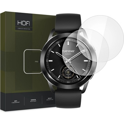 Hofi 2 броя стъклени протектори FULL GLUE за Xiaomi Watch S3 от Hofi Glass Pro+ 2-Pack - Прозрачен (5906302308019)