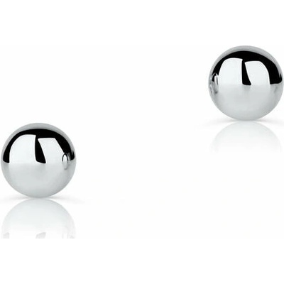 Danfil Náušnice z bieleho zlata 3740 3 mm