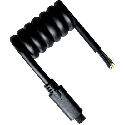 BKL Electronic 10080174 USB-C otvorené konce USB-C ® zástrčka 50cm černý