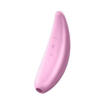 Satisfyer Стимулатор- вибратор Curvy 3+, Розов, 7857