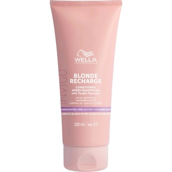 Wella Invigo Blonde Recharge Балсам за руса коса, 200 ml