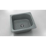 FAT Mивка Classic 209, Granicite, 251 City Grey, с включен сифон Мивка за вграждане