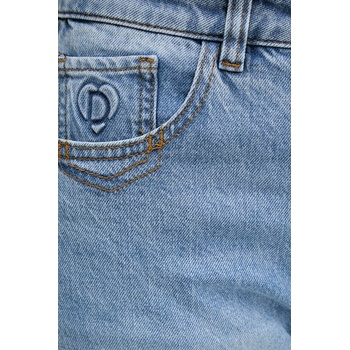 Desigual Дънки Desigual PATCHE с висока талия 25WWDD20 (25WWDD20)