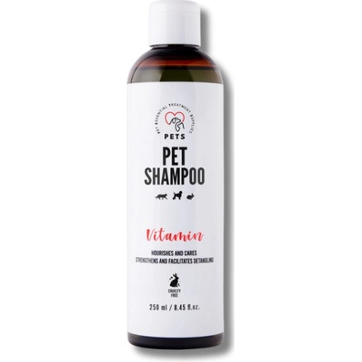 PET šampón Vitamin_Shampoo Vyživujúci a ošetrujúci 250 ml