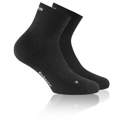 Туристически чорапи Rohner Dynamic Merino Quarter L/R Walking socks - Schwarz - размер 36-38 (EU) (207-0671-0511)