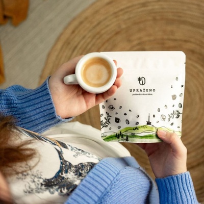 Upraženo Espresso směs 70 % Arabica 30 % Robusta 250 g