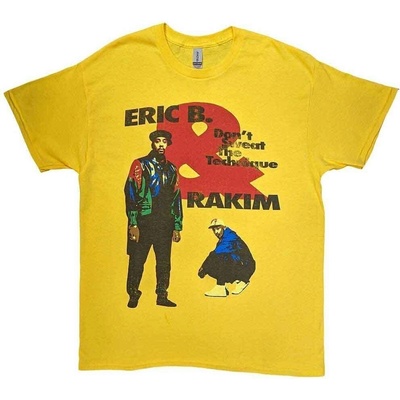 Eric B & Rakim Don't Sweat Yellow L Риза (<![CDATA[EBRTS05MY03]]>)