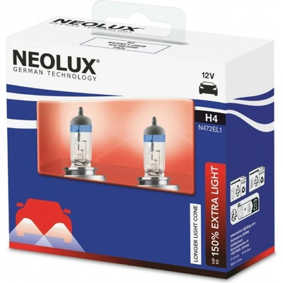 NEOLUX Extra Light H4 P43T 12V 60/55W