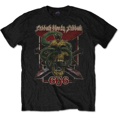 Black Sabbath Bloody Sabbath 666 Black L Риза (BSTS32MB03)