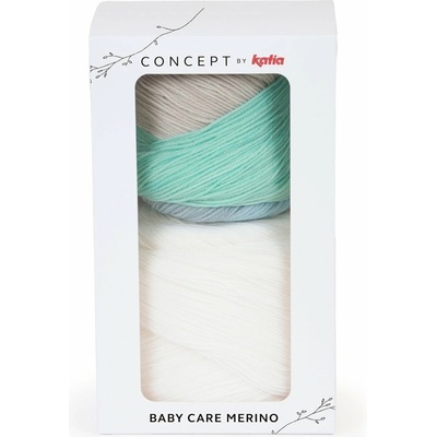 KATIA BABY CARE MERINO Farby BABY CARE MERINO: 502 - mix farieb 3