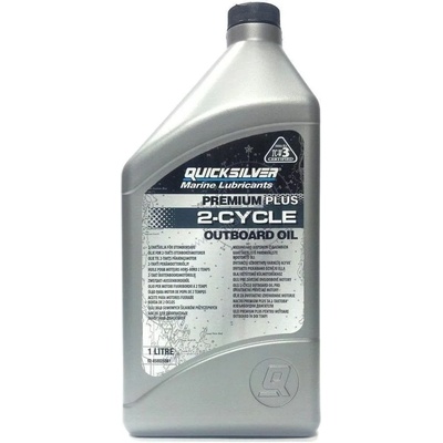 Quicksilver Premium Plus 2-Cycle Outboard Oil 1 L Двигателно масло 2-тактово (858026QB1)