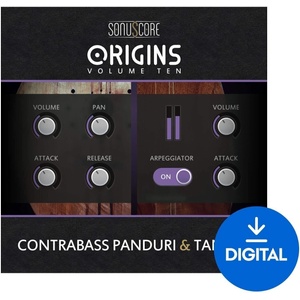 Sonuscore Origins Vol. 10: Contrabass Panduri & Tanbur (Дигитален продукт)