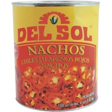 Del Sol Jalapeno Nacho ČERVENÉ 2,8kg