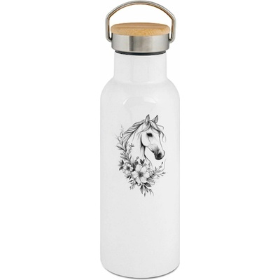 123TRIKO termoska Kůň, art kolekce, V2 500 ml