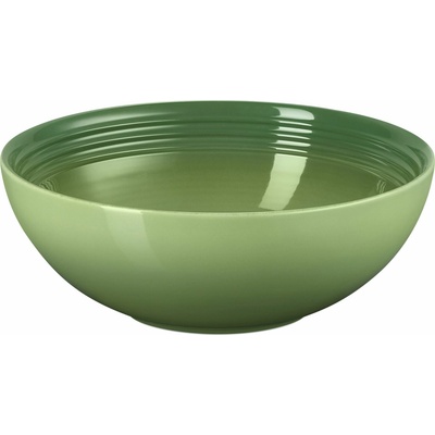 Le Creuset Miska na šalát bambusová zelená 24 cm