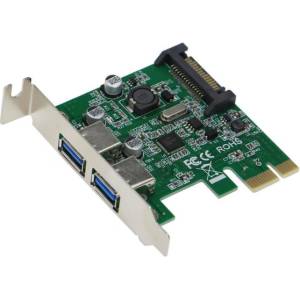 Estillo Конвертор ESTILLO PCIex - 2 x USB 3.0, LOW PROFILE (EST-PCIex-USB3.0-LP)