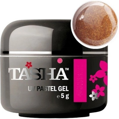 Tasha Barevný gel Sparkle Golden Glow Black Line 5 g