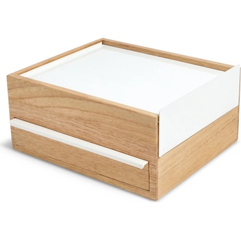 Umbra šperkovnice Stowit Mini bíla hnedá