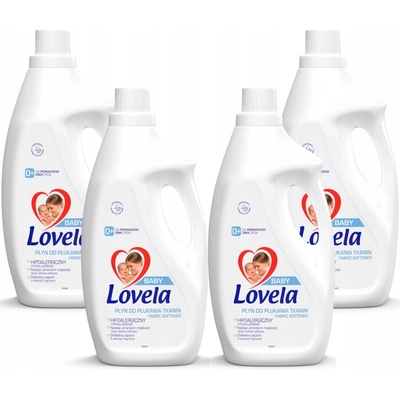 Lovela Baby hypoalergenní aviváž pro děti a kojence 4 x 2 l