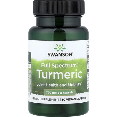 Swanson Kurkuma Turmeric 720 mg 30 kapsúl
