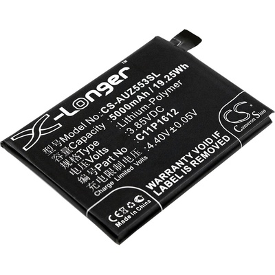 Cameron Sino Батерия за Zenfone 3 Zoom, Zenfone 3 Zoom S и други, 5000 mAh, Li-Ion (CS-AUZ553SL)