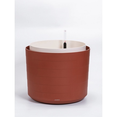 Plastia Samozavlažovacia kvetináč Berberis 55 cm terakota+slonová kosť 170503