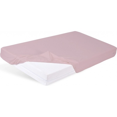 BabyMatex prostěradlo nepromokavé Bamboo s gumou bílé 60x120