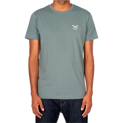 Iriedaily Мъжка тениска Iriedaily Chestflag Tee T-shirt - Steel Grey - размер XL (216-3323-0414)