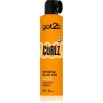 got2b Curlz Refreshing Dry Oil Mist суха магла-олио за чуплива и къдрава коса 200ml
