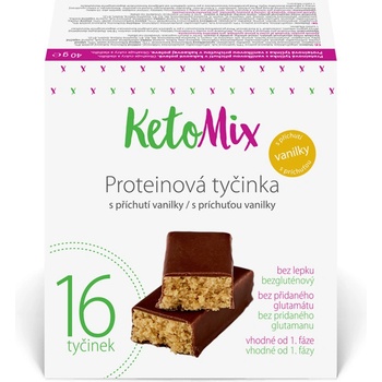 KetoMix Proteinové tyčinky 16 x 40 g