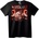 NOONEBRAND Тениска Gothard стерео удар - XS, Black