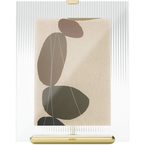 Umbra Стъклена стояща рамка в златист цвят 19x23 cm Flute - Umbra (1022845-104)