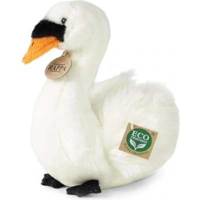 Rappa Плюшена птица лебед седящ 23см eco-friendly