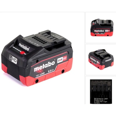 Metabo LiHD 18 V, 8.0 Ah, 625369000