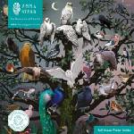 Flame Tree Publishing Пъзел Flame Tree от 1000 части - Парламент на птиците (9781835625316)