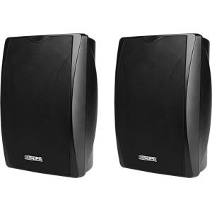 DSPPA Стенни тонколони 20W, DSPPA DSP8062, 100V, 100Hz-20kHz, Черни (чифт)