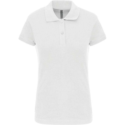 Kariban K240 Dámske elastické piqué polo "Brooke" biela